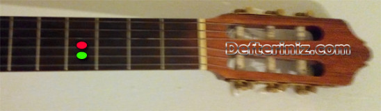 Gitar 3.tel Sol (G) notası.
