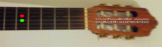 Gitar 4.tel Re (D) notası.
