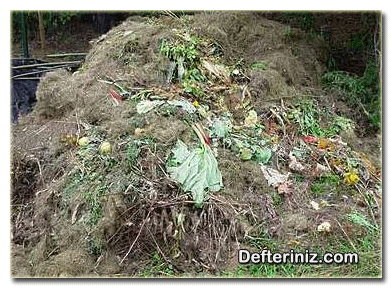 Organik Tarımda Kompost Materyalleri.