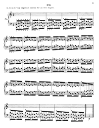 Hanon No:08 PDF | Piyano İçin Egzersizler