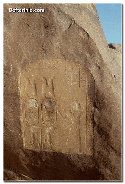 Mısır sanatından bir örnek, Mezar - Nubyan.