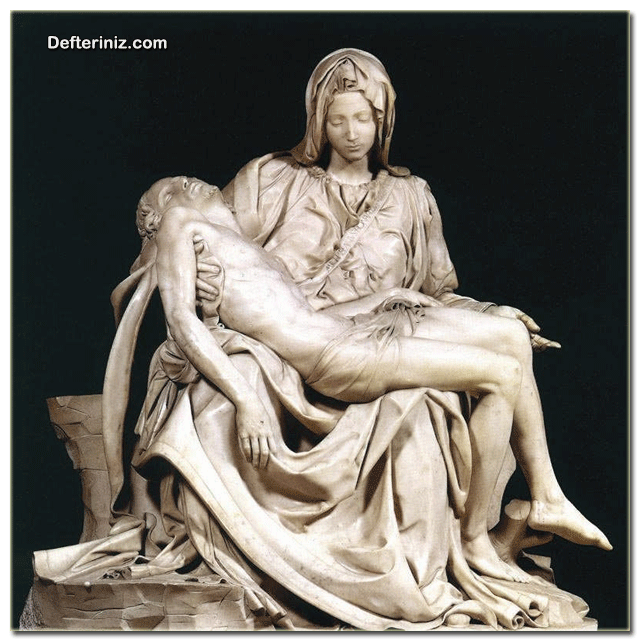 Rönesans sanatından bir örnek daha. San Pietro Pietası.