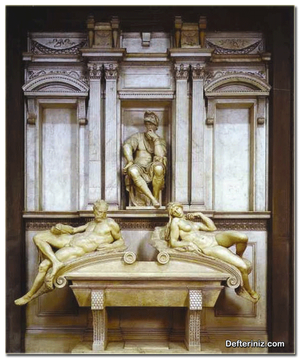 Maniyerizm dönemi sanatından bir örnek daha. Medici Şapeli.