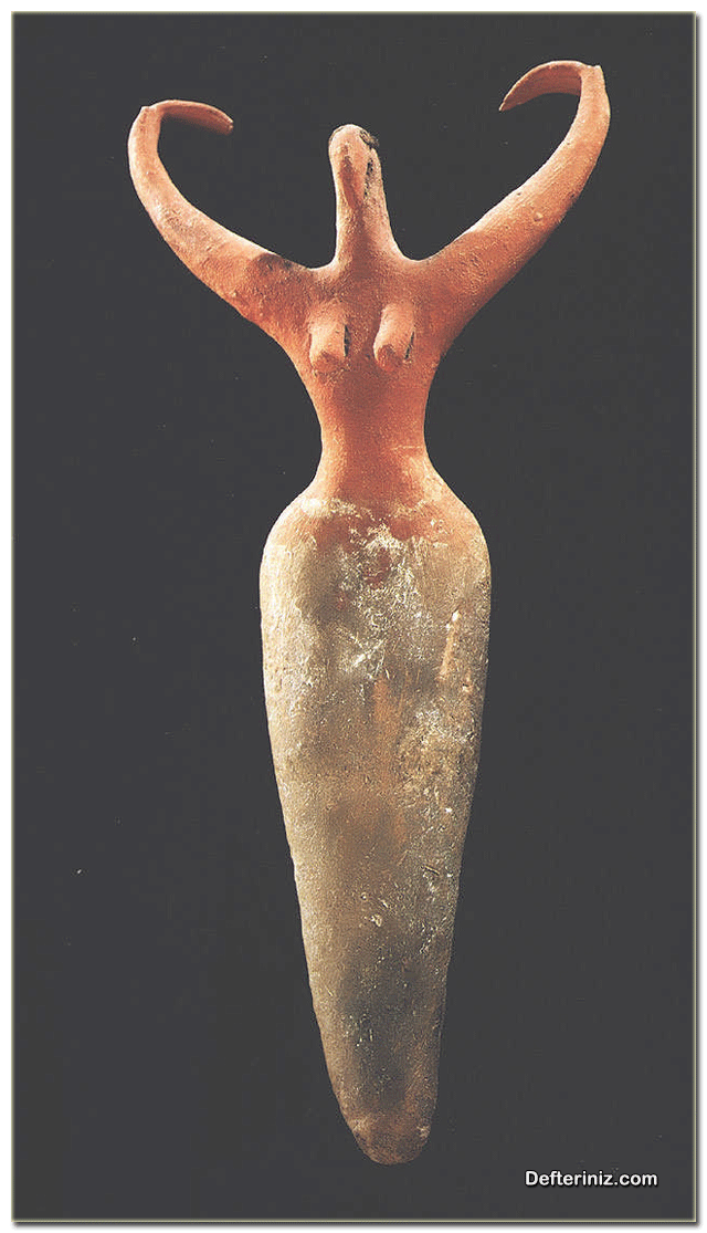 Mısır dönemine ait hayvan figürlü vazo (Brooklyn Sanat Müzesi - New York).