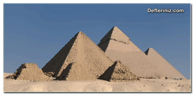 Giza Piramitleri, Mısır.