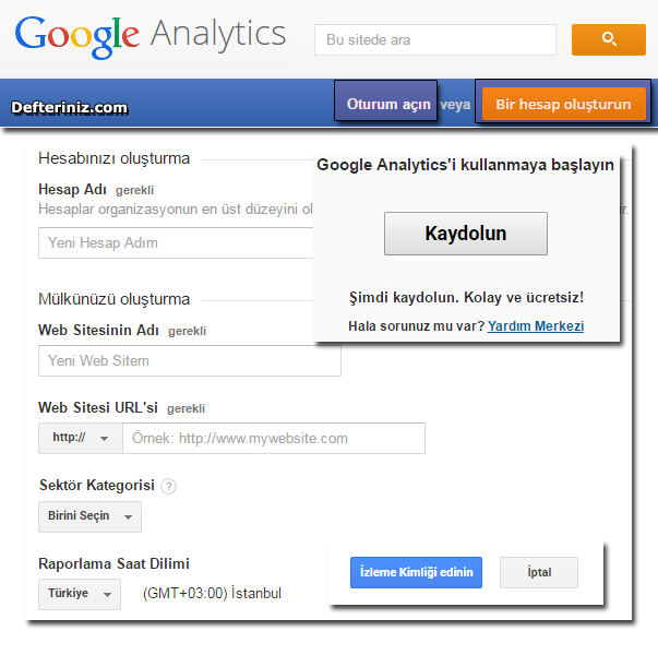 Google Analytics Kodu Web Sitesine Nasıl Eklenir? - 1.