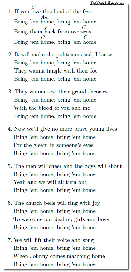 Bring ’em Home