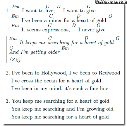 Heart Of Gold